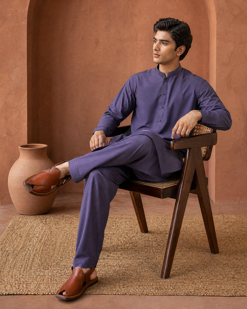 Milano Cotton by BM7 (midnight blue)