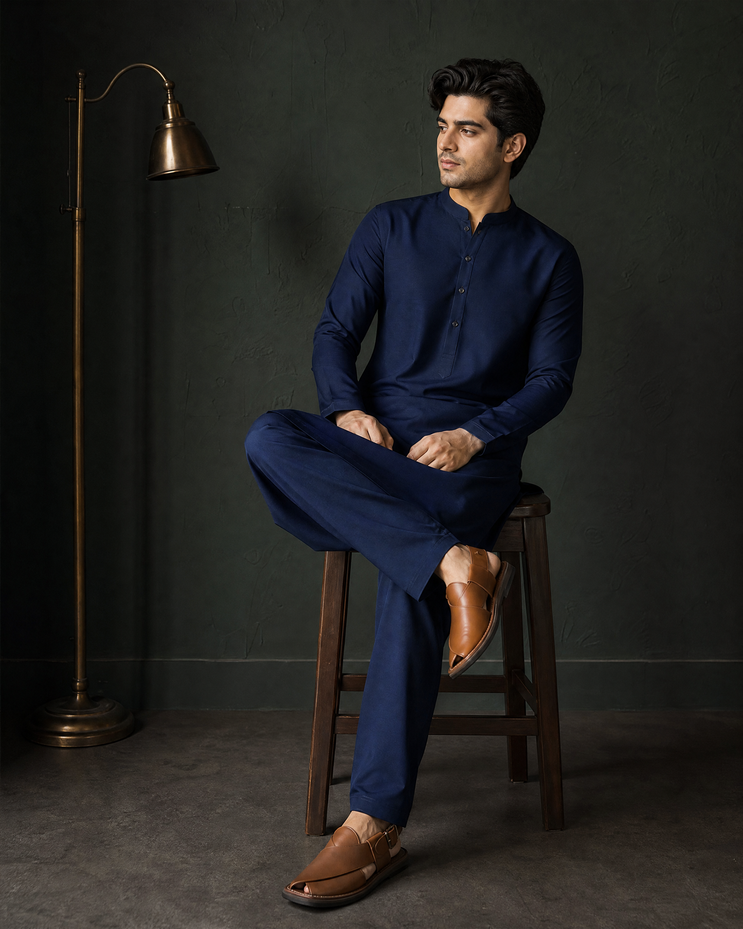 Dark Blue Supreme Wash & Wear Bilal Marth 7