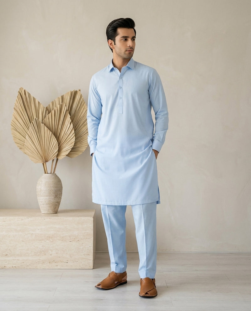 Platinum Cotton by BM7 (Light Blue)