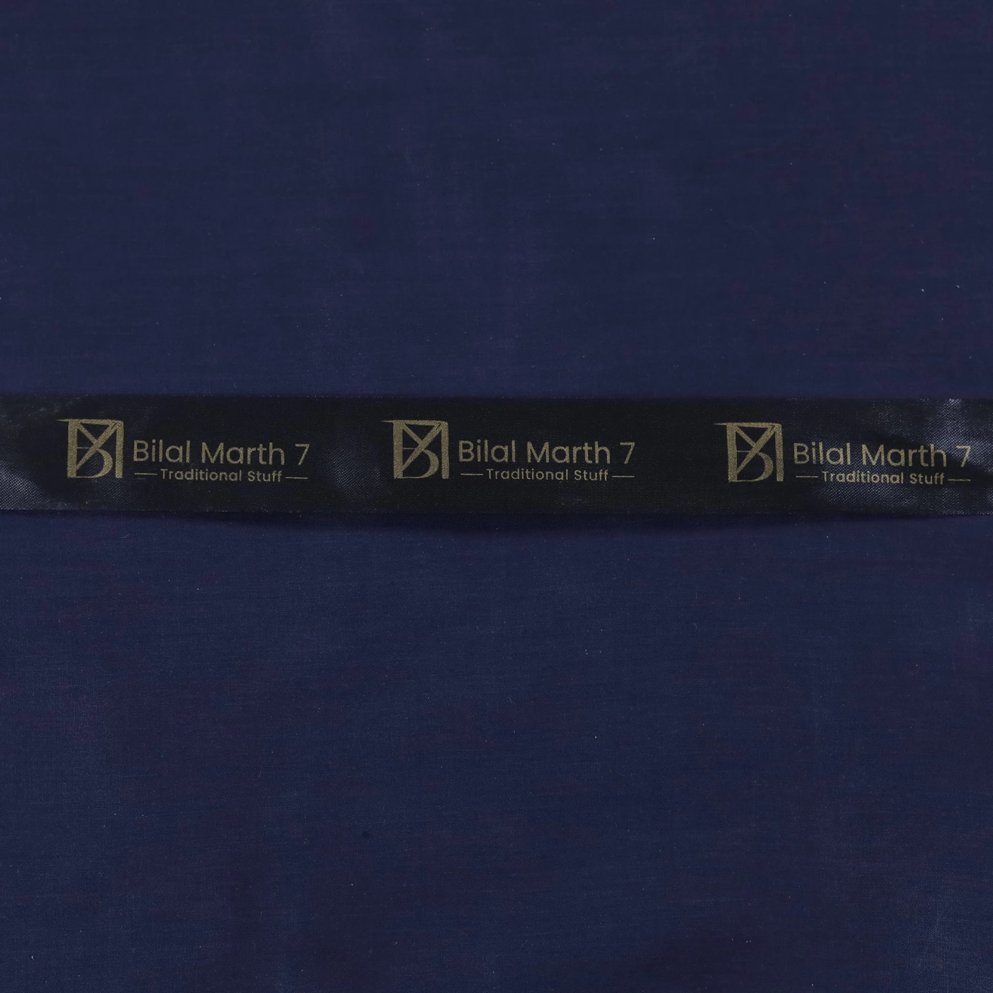 Navy blue Silk Cotton - Bilal Marth 7