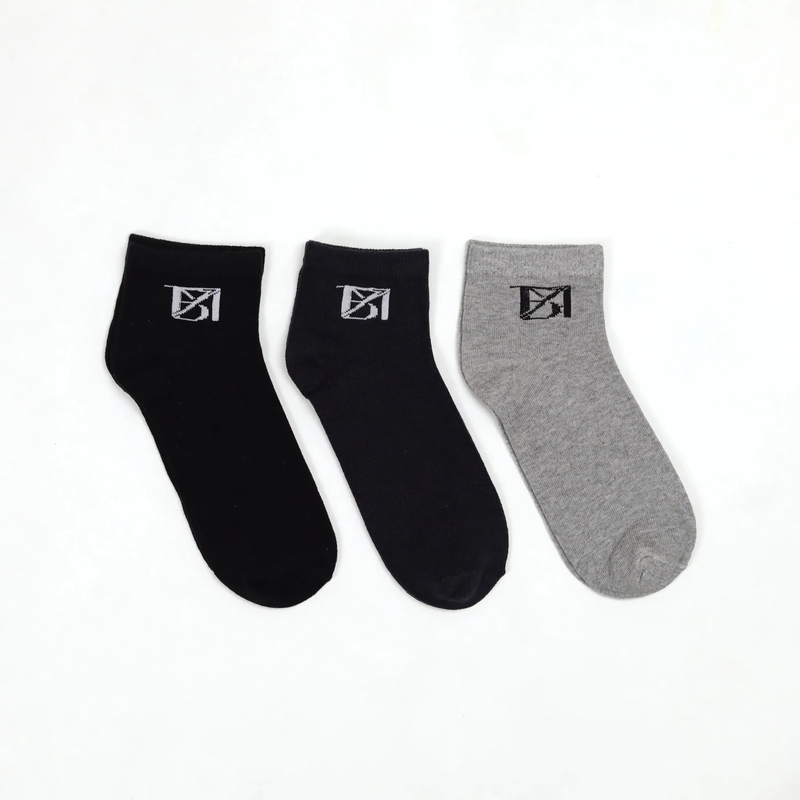 Premium Ankle Socks – Pack of 3