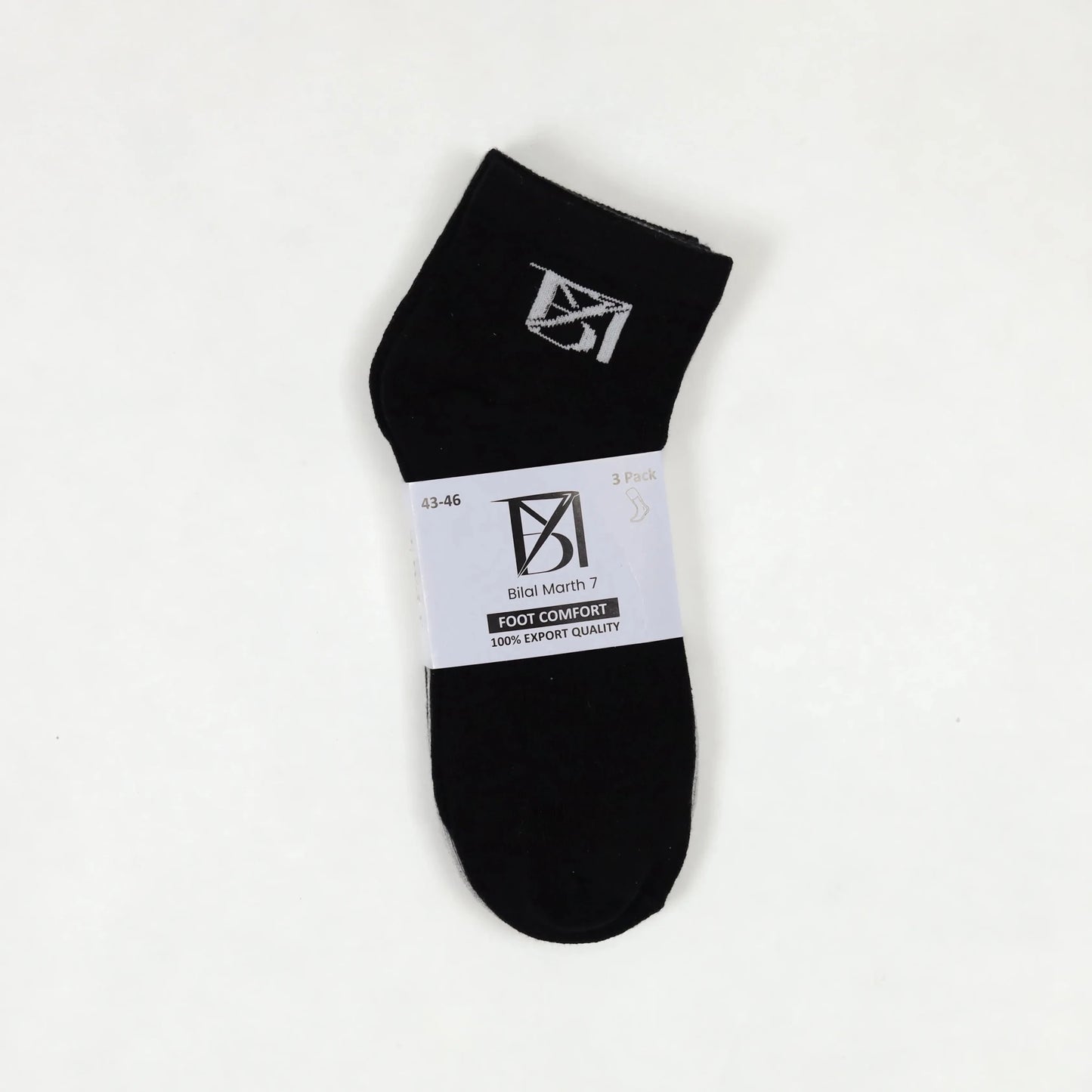 Premium Ankle Socks – Pack of 3 - Bilal Marth 7