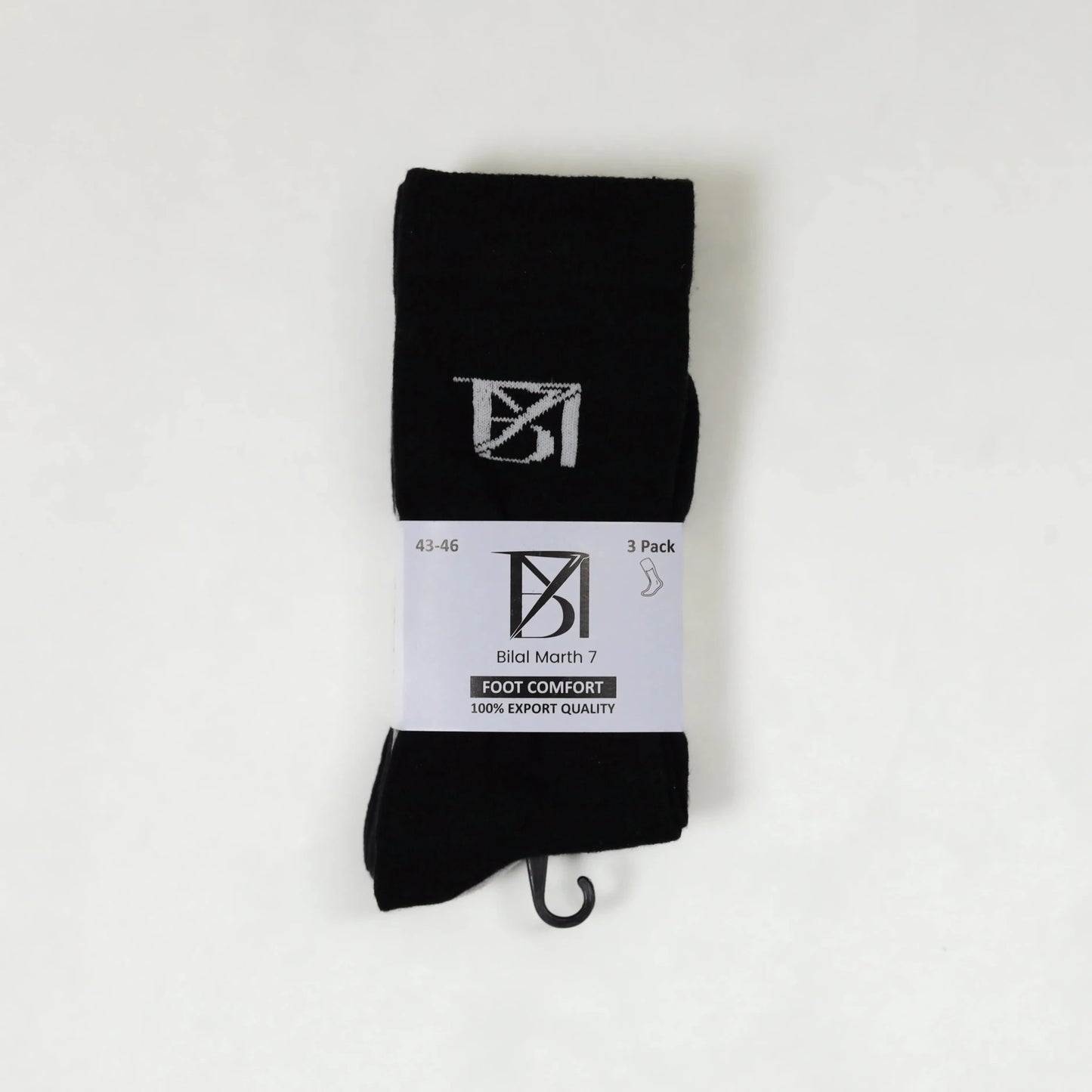 Premium Crew Socks – Pack of 3 - Bilal Marth 7